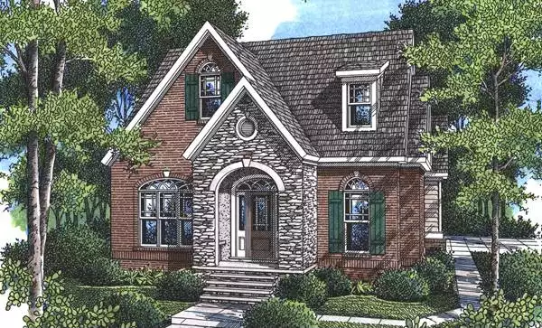 image of bungalow house plan 5828